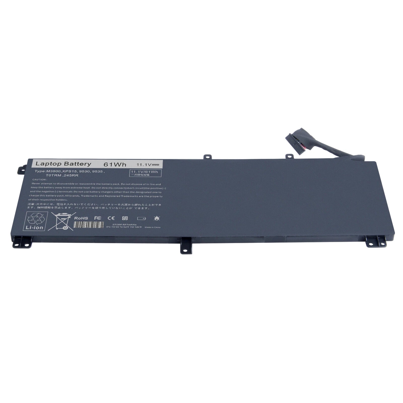 61Wh Battery For Dell XPS 15 9530 Precision M3800 245RR T0TRM H76MV 7D1WJ US