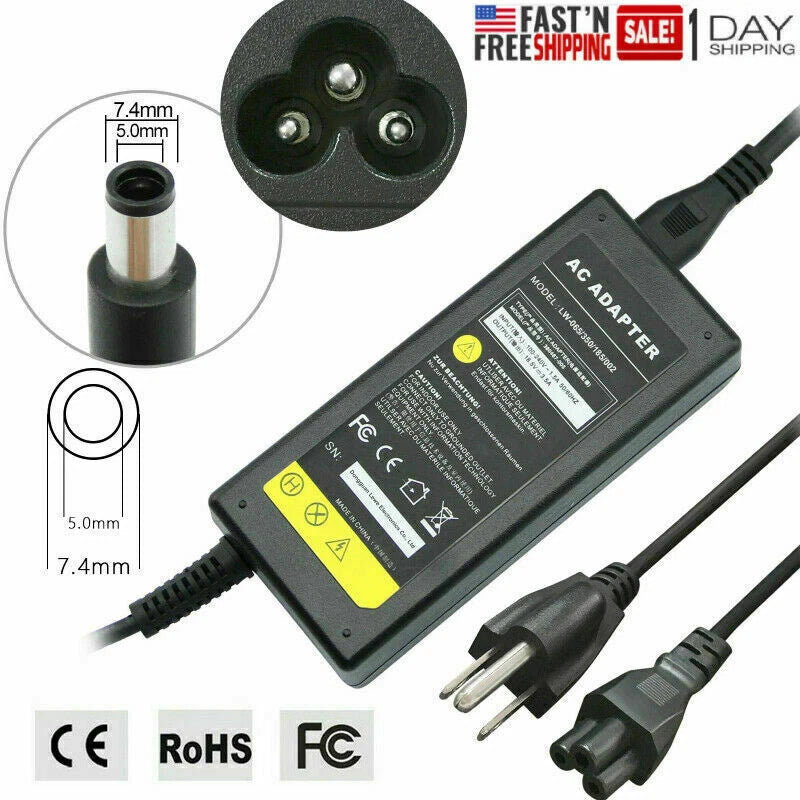 Power Charger AC Adapter For HP EliteBook 2760p 6930p 8440p 8460p 8470p Cord
