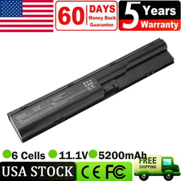 LOT Battery For HP ProBook 4330s 4331s 4430s 4431s 4530s 633805-001 633733-321