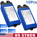 1/2X 21.6V 4600mAh Li-Ion Battery for Shark XFBT620 Vacuum Cleaner IX140 IX141