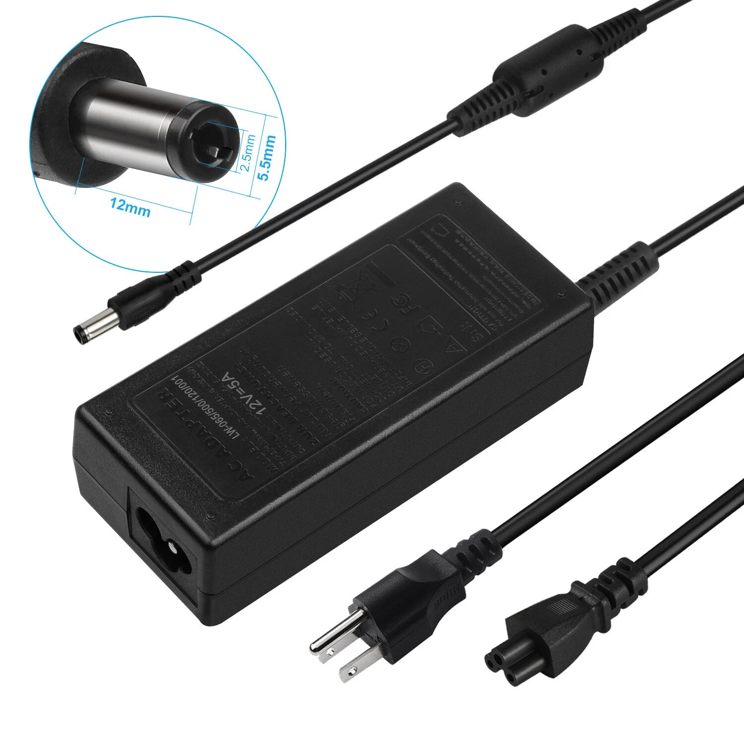 AC Adapter For imax EC6 B5 B6 LiPo Battery Balance Charger Power Supply Cord FC