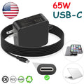 For Dell 65W USB-C Chromebook 3100 AC Adapter 2WDR5 DA65NM190 Power Supply US