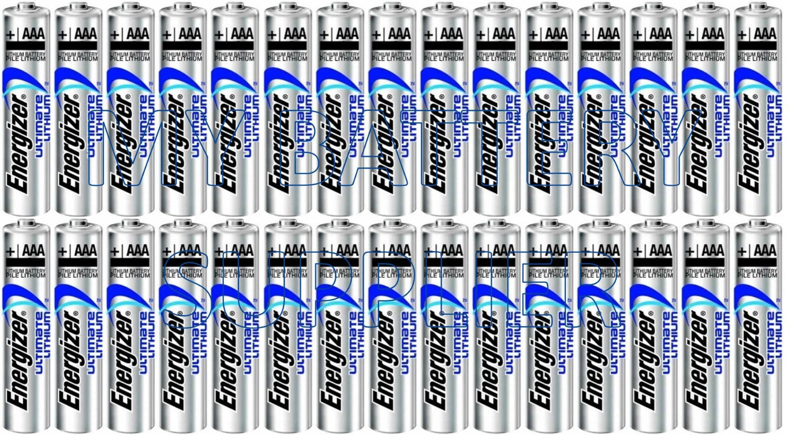 30 Energizer Ultimate Lithium AAA L92 Battery Bulk