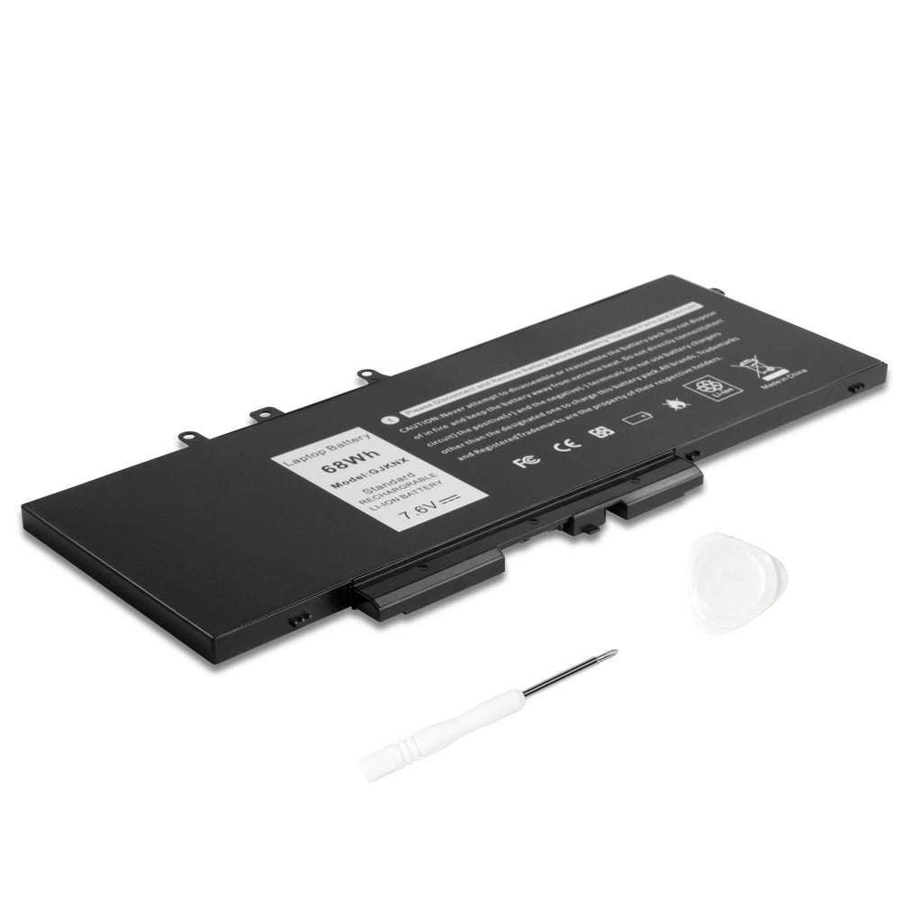 ??LOT 1-100X GJKNX Battery For Dell Latitude 5480 5580 5490 5590 5488 E5280 68Wh