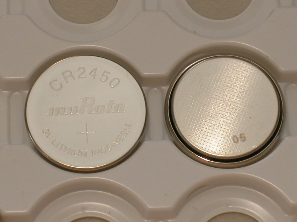 10 x Genuine Murata Formerly SONY CR2450 CR 2450 3v lithium battery EXPIRE 2030