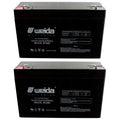 NEW 2pc 6V 12Ah SLA Battery WB6120F1 For UB6120, WKA6-12F, PS6100