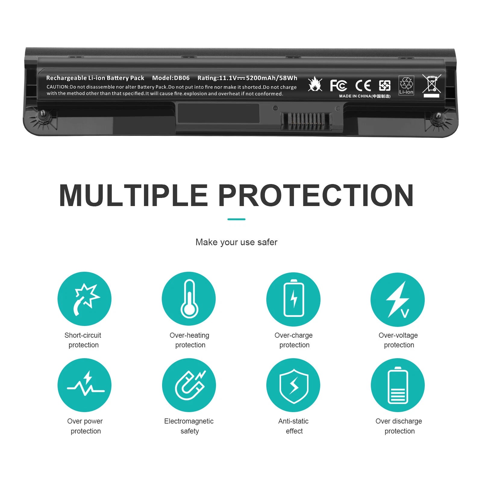 Battery For HP DB03 DB06XL HSTNN-W04C 796931-121 797430-001 796930-121 Notebook