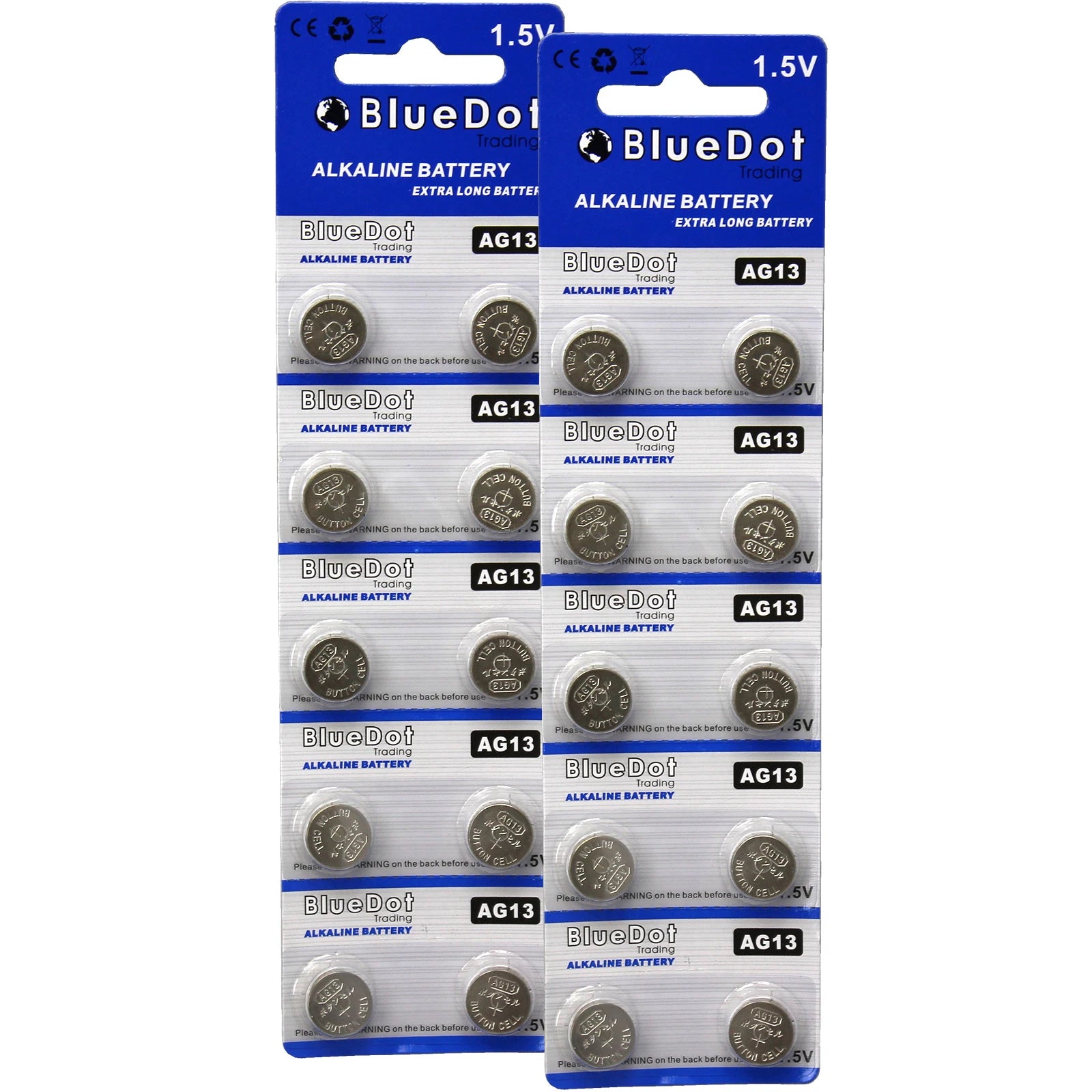 20 X AG13 LR44 LR1154 SR44 A76 357A 303 357 Alkaline Coin Cell Button Battery
