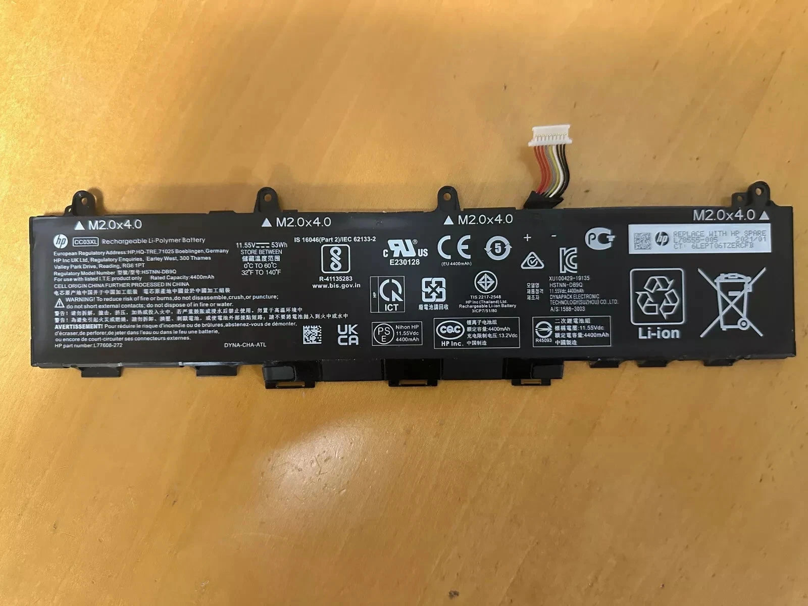 Genuine CC03XL Battery For HP EliteBook 830 835 840 G7 G8 HSTNN-DB9Q L78555-005