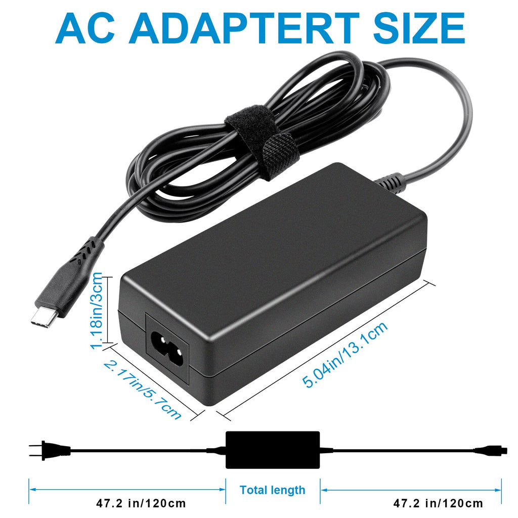 Car Cigarette Lighter Socket Power Adapter to PD 90W USB C Laptop Charger