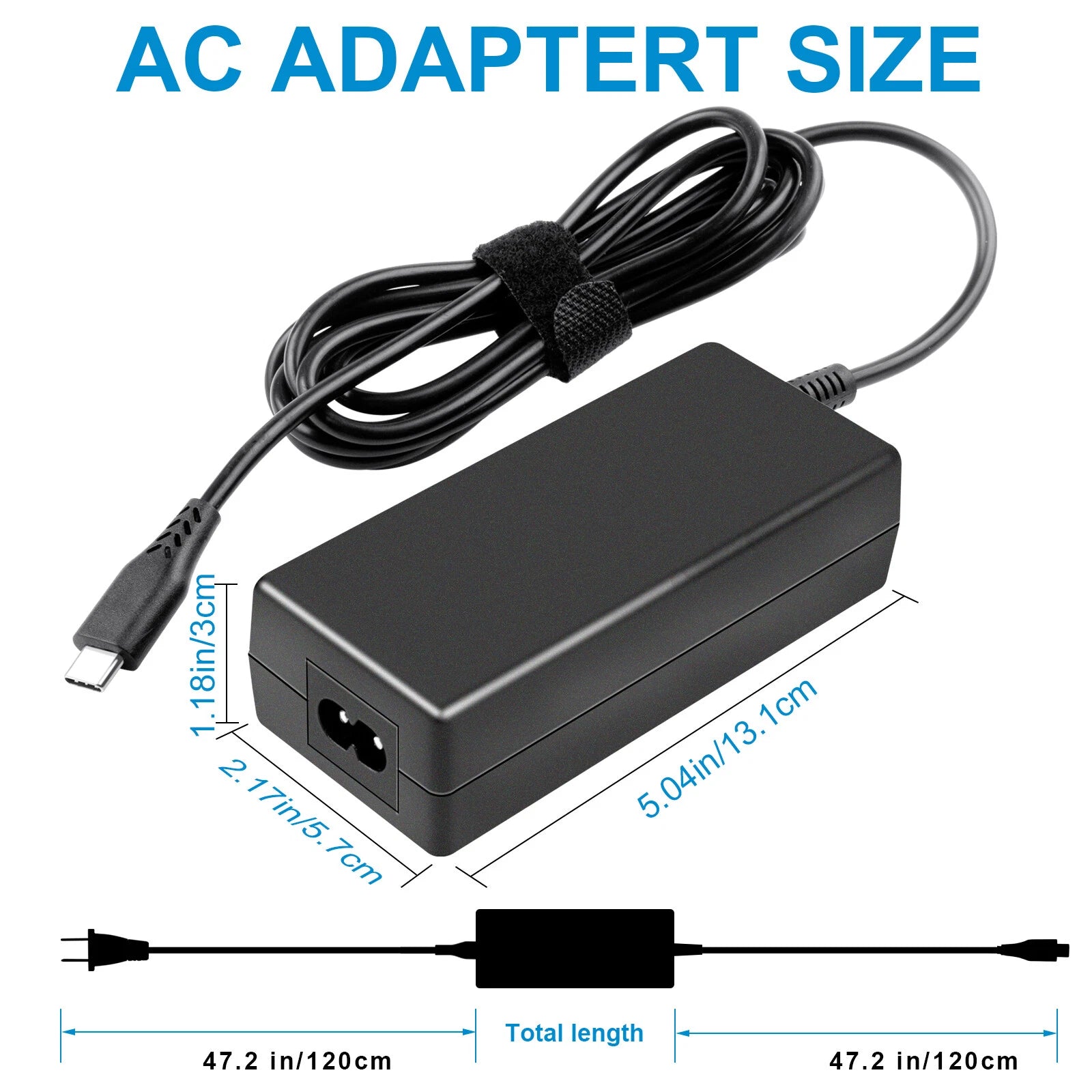 Car Cigarette Lighter Socket Power Adapter to PD 90W USB C Laptop Charger