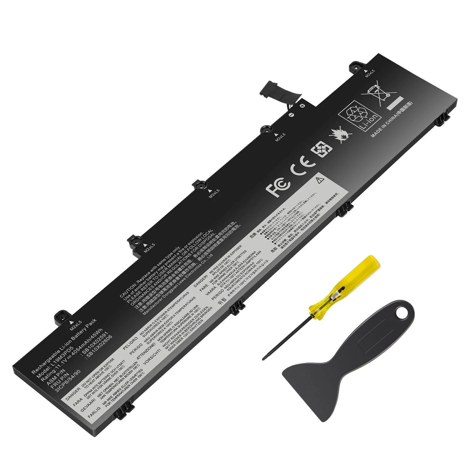 Battery L19C3PD5 L19D3PD5 L19M3PD5 For Lenovo ThinkPad E14 E15 2nd Gen 2020 45Wh
