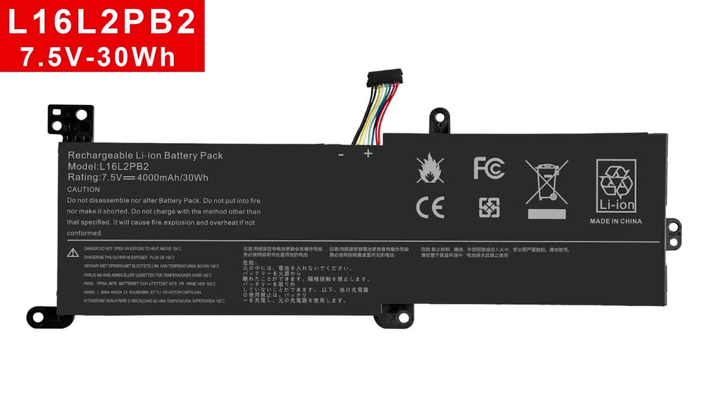 L16L2PB2 Battery for Lenovo Ideapad 320 L16L2PB3 L16M2PB1 L16S2PB2 L16C2PB2 US