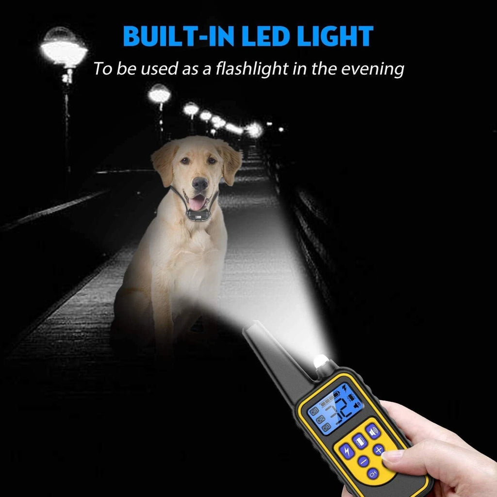 Wireless Dog Fence Electric Boundary Pet Training Containment Collar System Yard