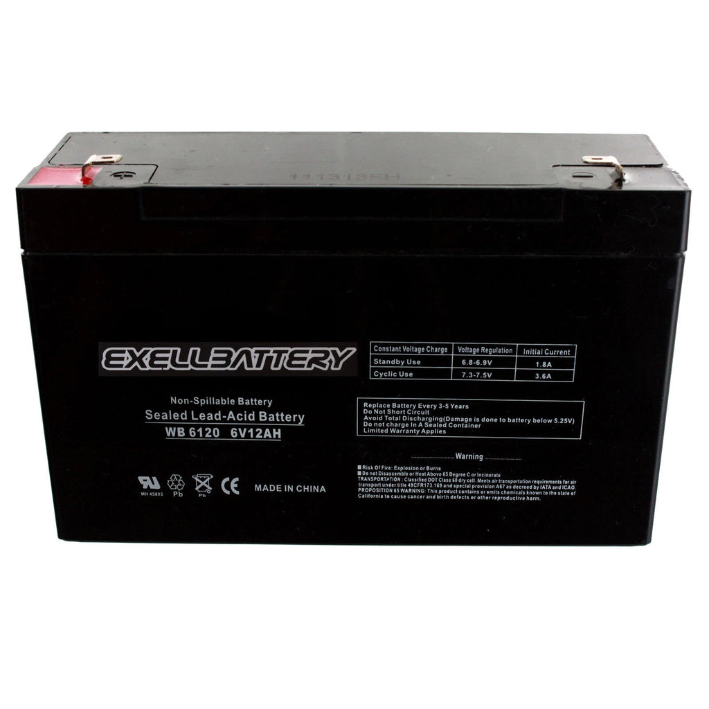 6 Volt Kids Ride On Battery for Kids Ride on Cars & Motorcycles Replacement Batt