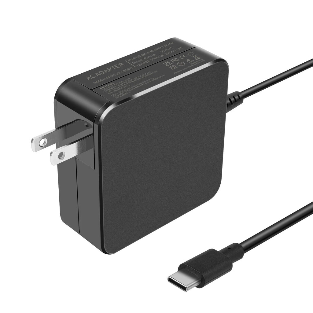 LOT 65W Type-C USB-C Laptop Adapter Charger for Dell HP Lenovo ASUS Acer Phone