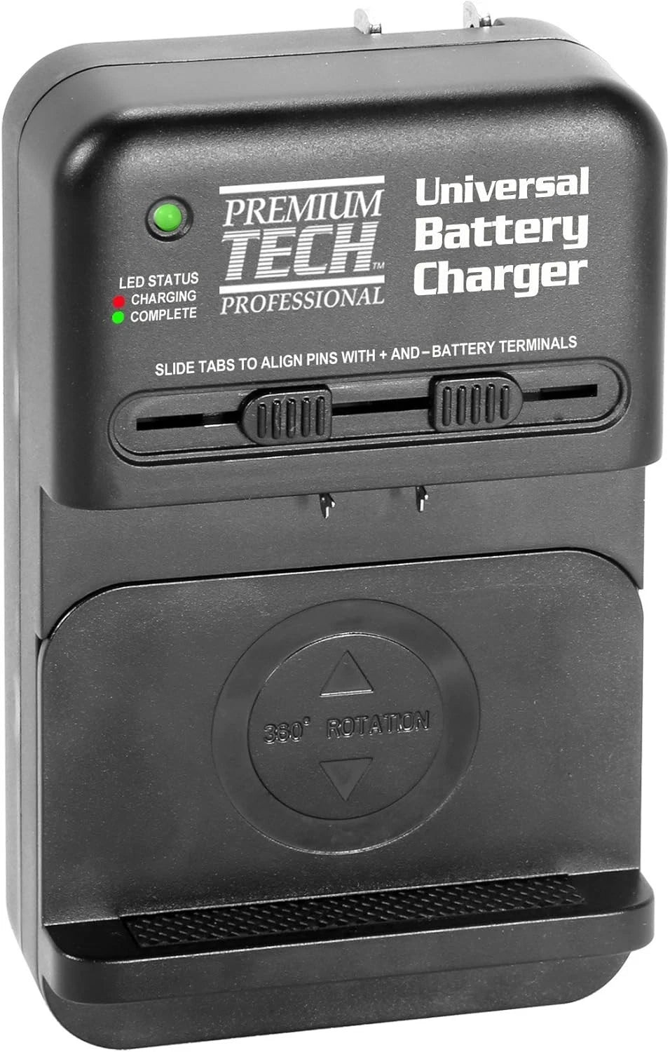 Premium Tech Universal Li-Ion Battery Charger, PT-UNV
