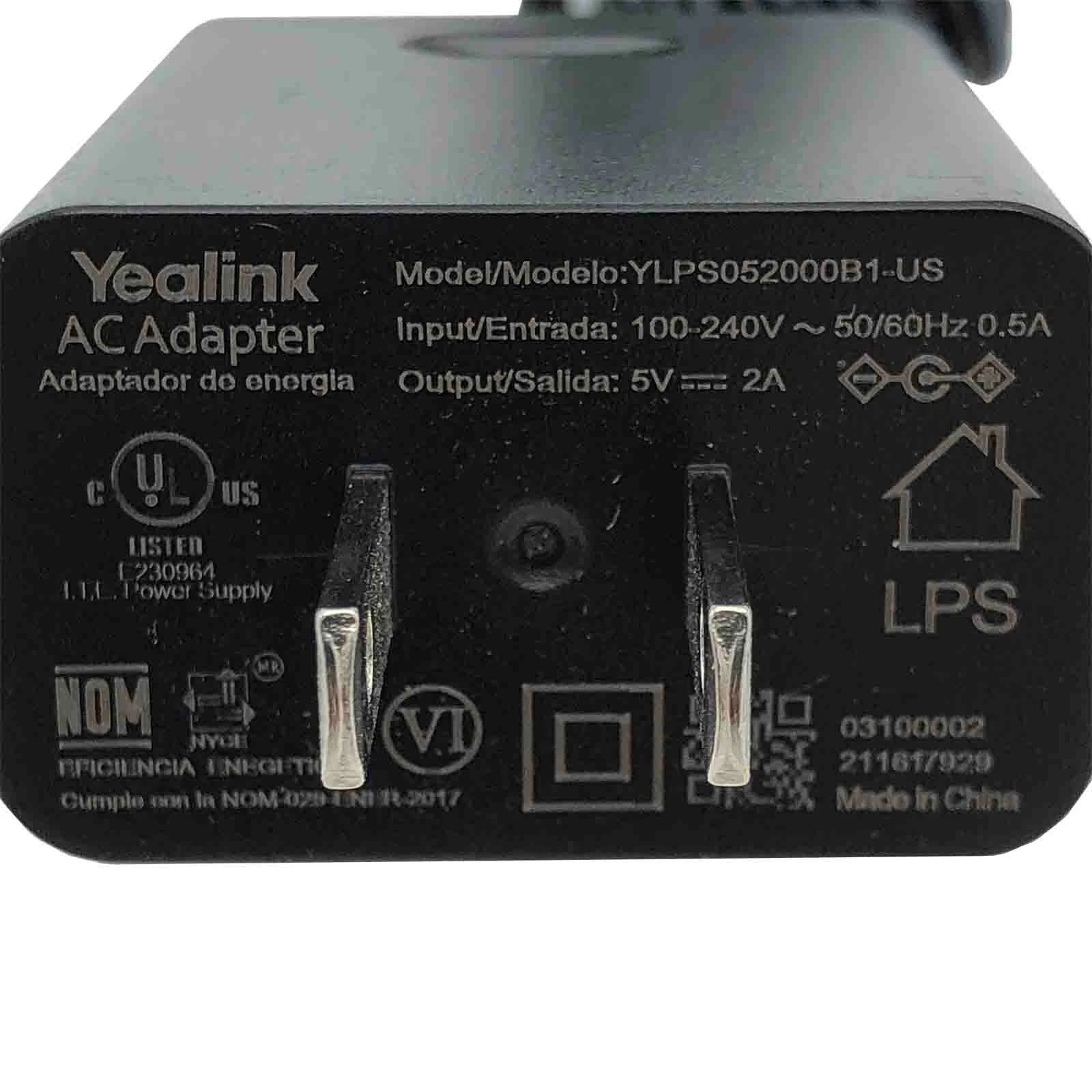 YLPS052000B1-US Switching Power Supply Adapter 5V 2A