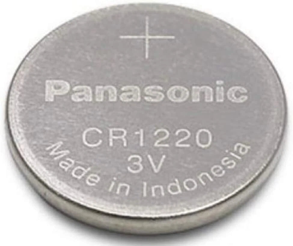 10 Pack Panasonic CR1220 1220 Lithium 3V Coin Cell Battery