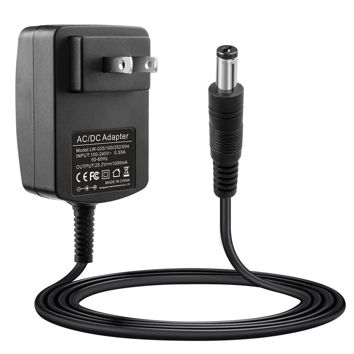 24V Power Cord for Hypervolt Massage Gun HPI5300000100 53000 001-00 Charger