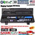 ?Digital Torque Wrench Adjustable Torque Wrench 3/8" Drive 3-60NM High Accuracy