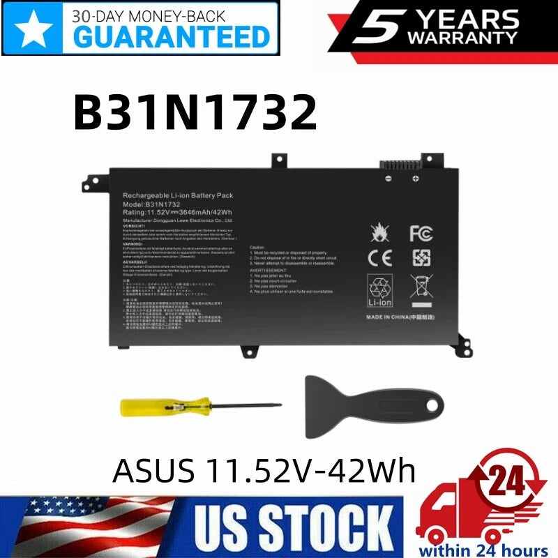 B31N1732 B31Bi9H Battery for Asus VivoBook S430FA S430FN S430UA S4300U X430FN