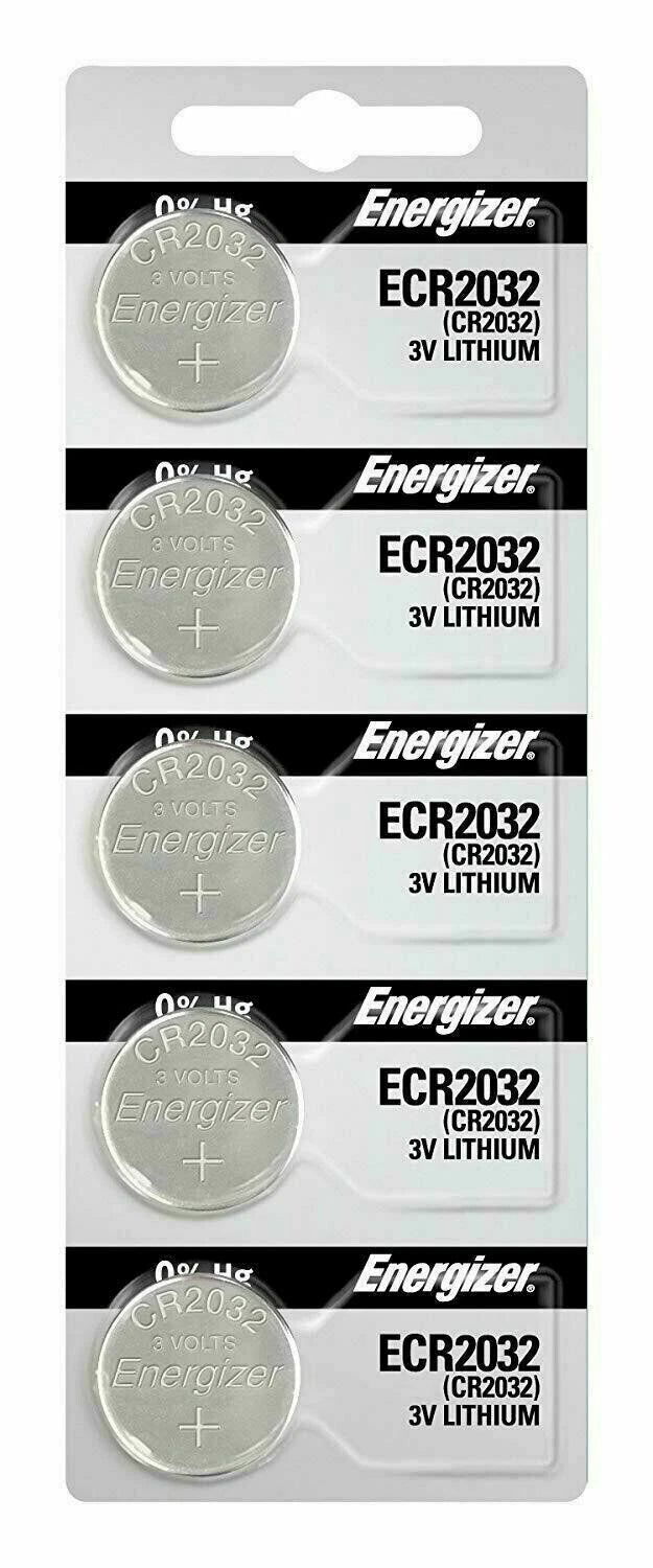 Lot 10 Pcs Fresh Energizer CR2032 3V Lithium Coin Cell Button Battery CR 2032
