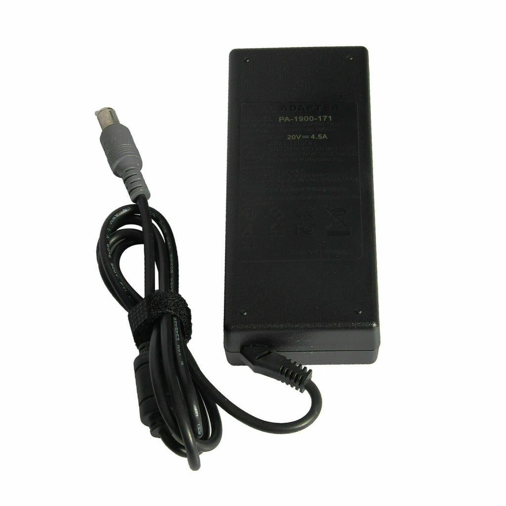 90W Power Charger AC Adapter for IBM Lenovo ThinkPad T400 T410 T60 R61 W/ Cord