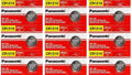 NEW PANASONIC CR1216 9 PACK LITHIUM COIN BATTERIES EXP 2028 USA FREE SHIPPING
