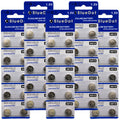 FREE SHIPPING 50 AG12 LR43 SR43 RW84 D186A G12 186 Alkaline Coin Button Battery