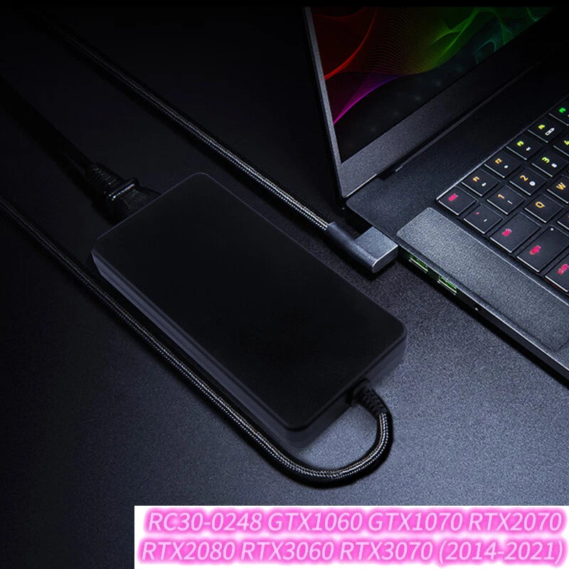 230W Power Adapter Charger for Razer Blade 15 Notebook Laptop Charger 2014-2024