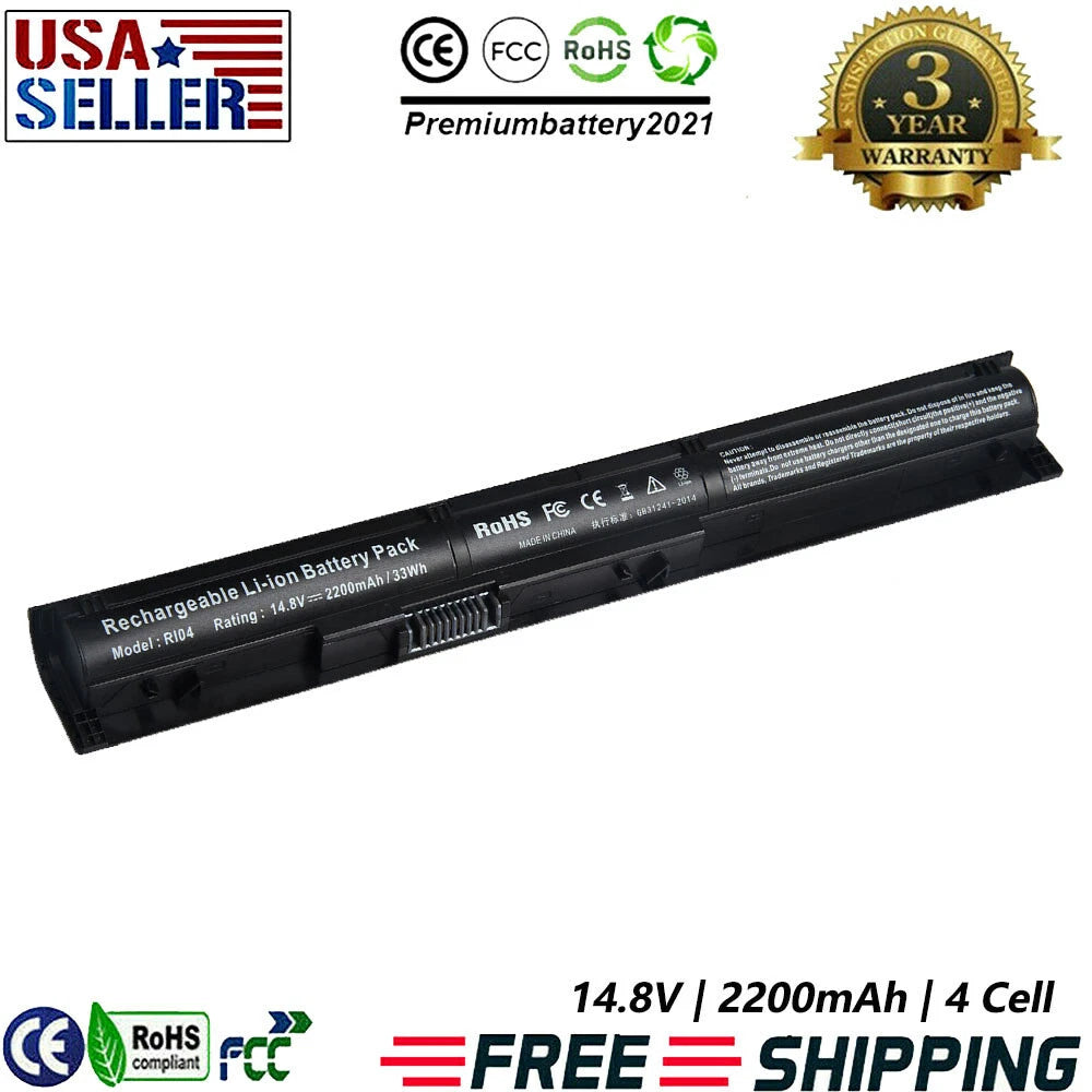 RI04 R104 Battery For HP ProBook 450 455 470 G3 series 805294-001 805047-851
