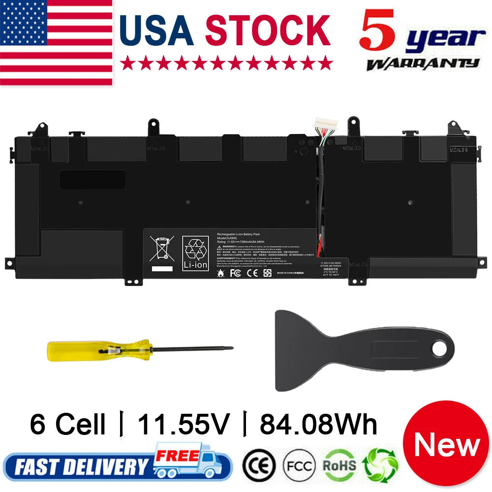 84.08WH SU06XL L29184-005 Battery for HP Spectre X360 Convertible 15-df1033dx 15