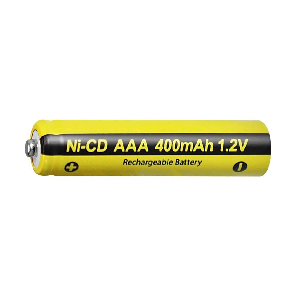 1 PKCELL AAA Ni-CD 400Mah 1.2V Rechargeable Batteries, Bulk