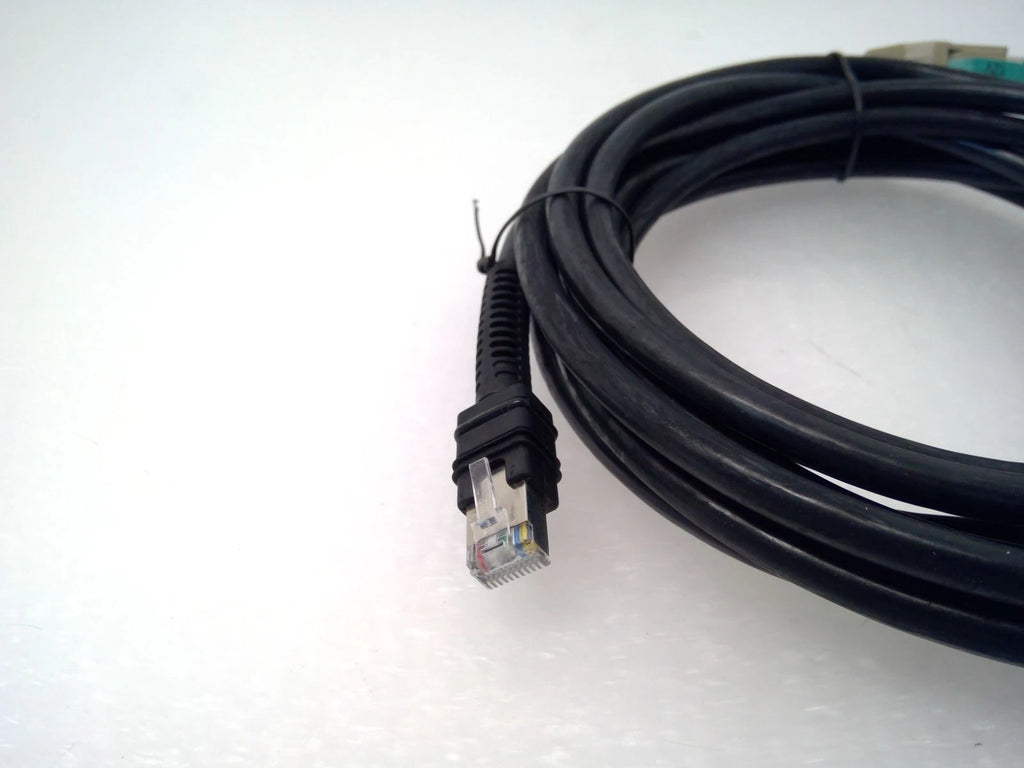 Zebra CBA-U45-S15ZAR Shielded USB Power Plus Cable 15ft Straight 12V DS3608