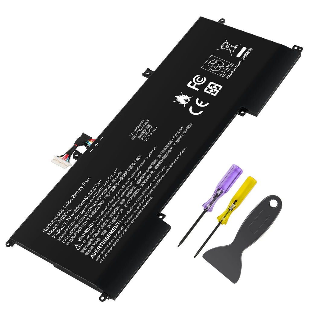 AB06XL Laptop Battery for HP Envy 13 2017 13-AD 921408-2C1 921408-271 TPN-I128