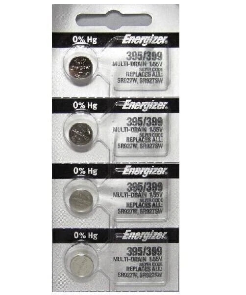 20 Pcs Energizer 395 399 SR927SW SR927W Watch Battery