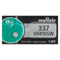 Button Cell Murata 337 SR416SW SR416 1.55V Battery x 1 - Replaces Sony