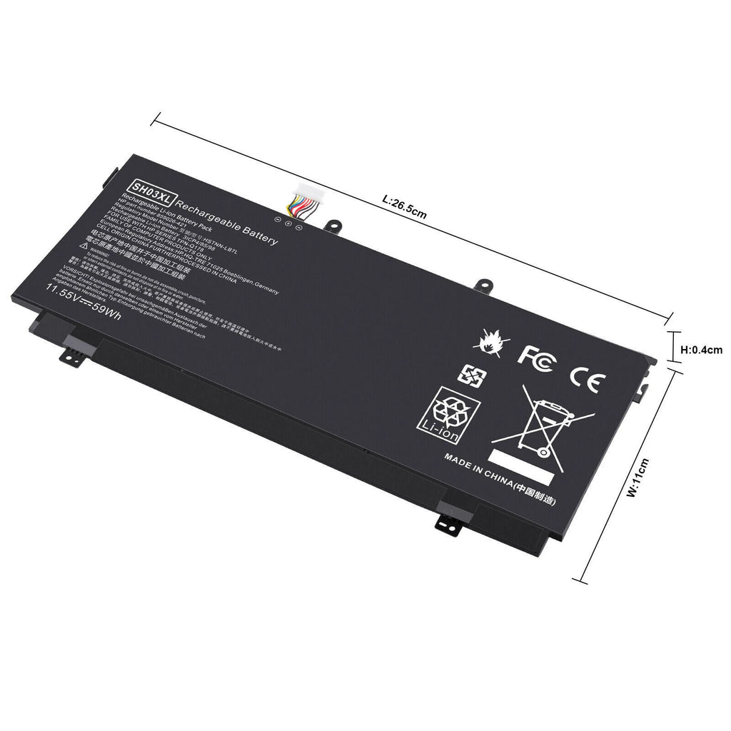 Battery For HP Spectre x360 13-AC033DX Spectre x360 13-W013DX x360 13-w034ng