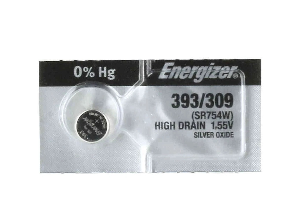 2 Pk Energizer 393 309 SR754 LR754 SR48 LR48 AG5 193 V393 D393 RW28 S15 Battery