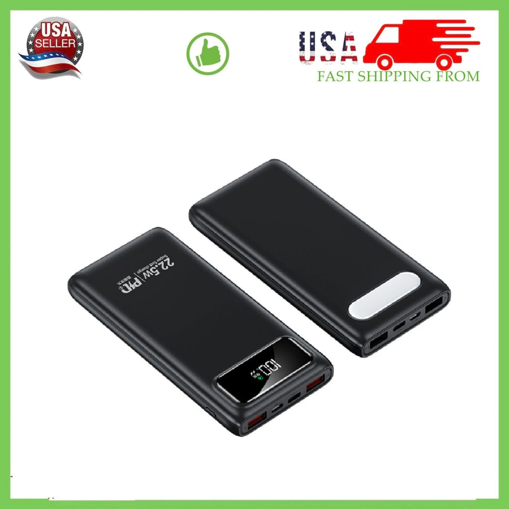 Power Bank 10000mAh Charging Portable External Battery Backup for Cell Phone