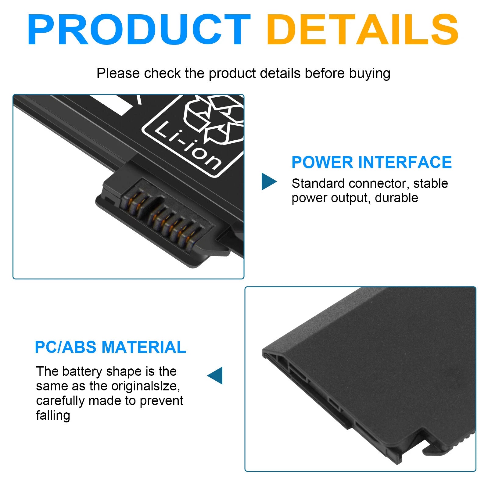 Battery for Lenovo ThinkPad T440s T450 T550 X240 X250 X260 X270 S540 2060mAh