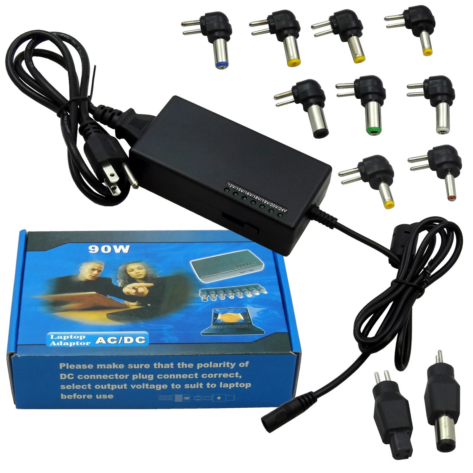 90W Laptop Universal Power Battery Charger AC Adapter for HP Compaq All Series