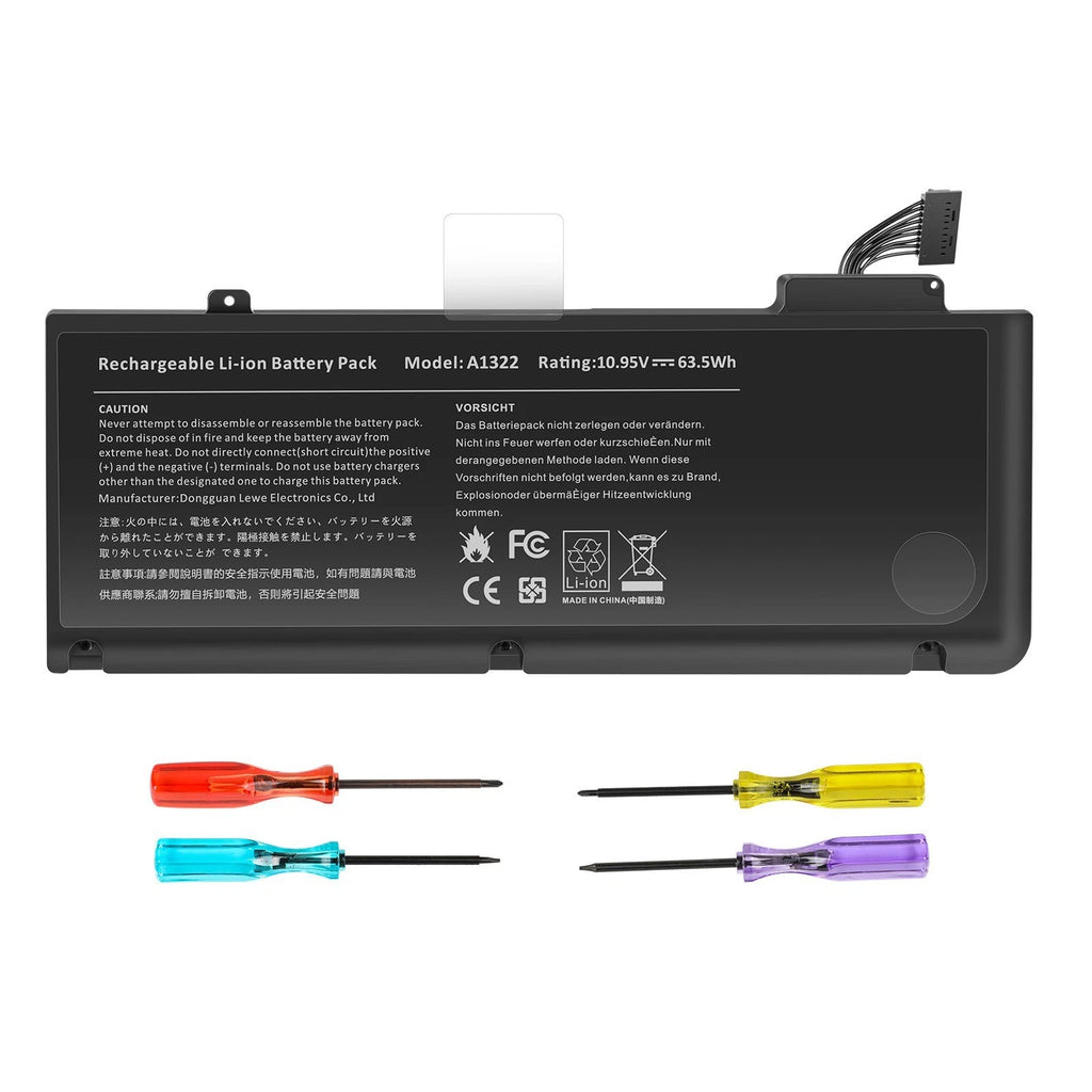 ?A1322 Battery For MacBook Pro 13''A1278 Mid 2009 2010 Early/Late 2011 Mid 2012