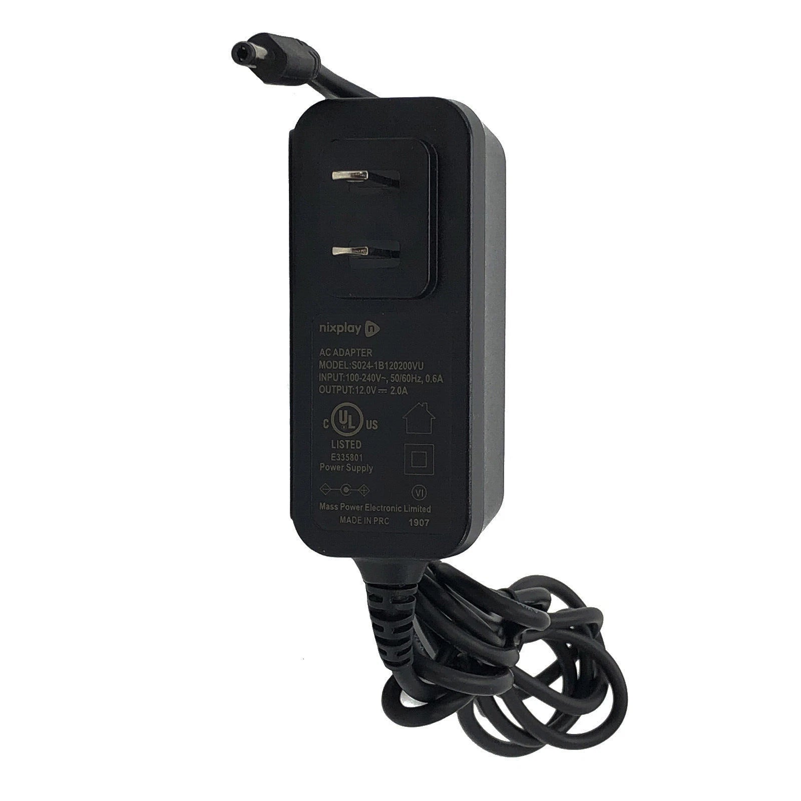 New Original Nixplay S024-1B120200VU Wall Power Supply Adapter 12V 2A Charger
