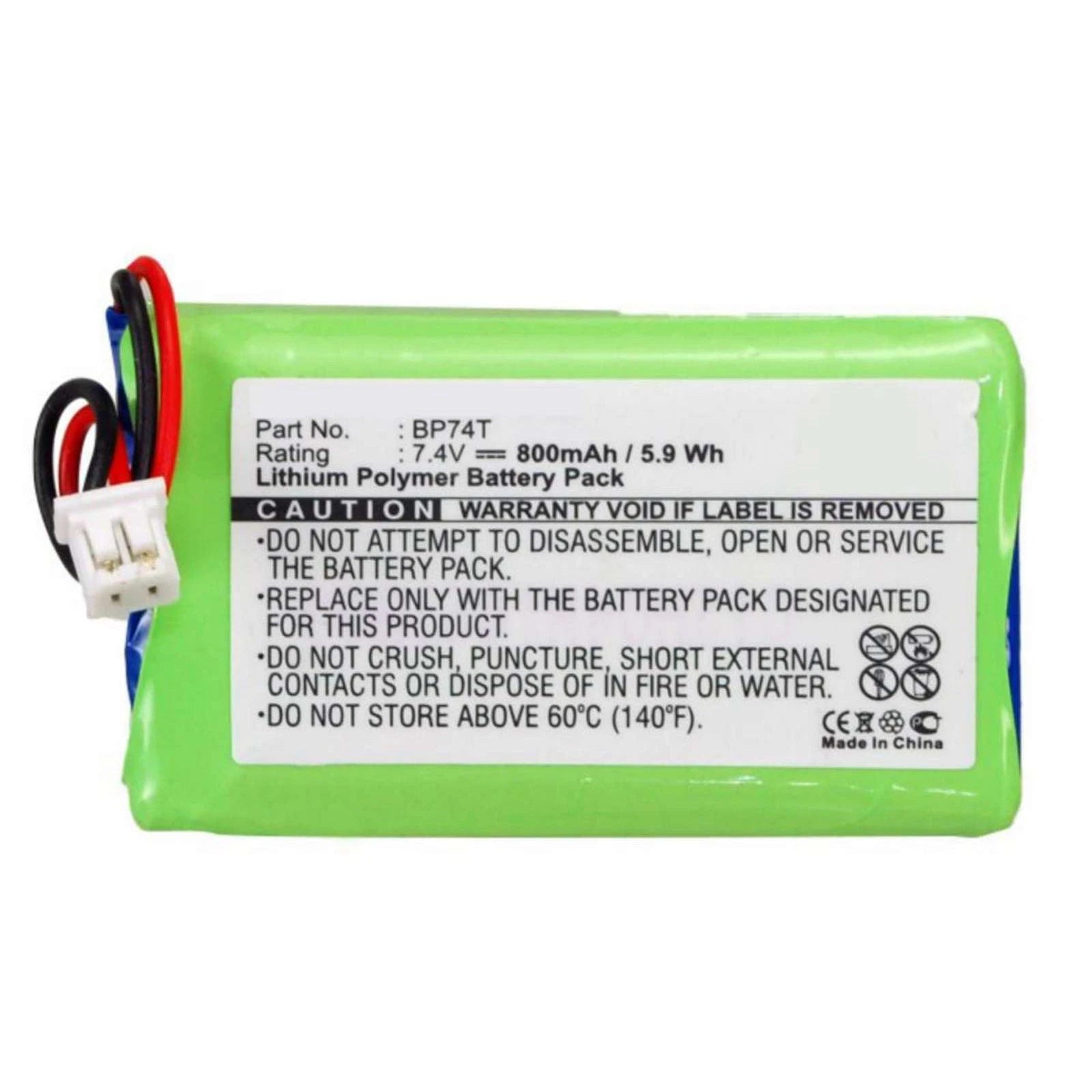 Dog Collar Battery fits 2500T 2500B 2502T 2502B 3500T 3500B 3502T 3502B DC-31