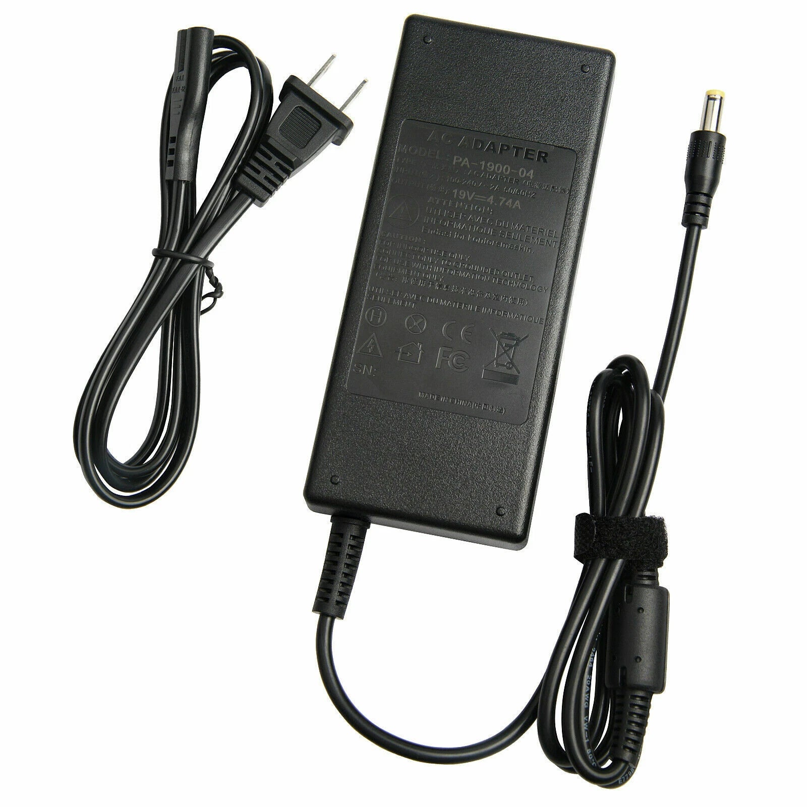 AC ADAPTER For 4 VIZIO E320VP P/N 030070134012 ADP-90CD AB CHARGER POWER CORD