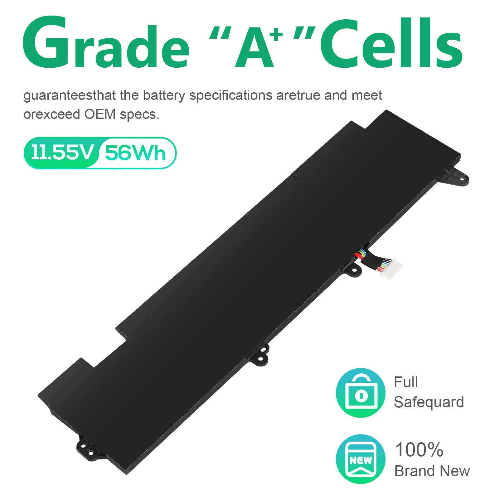 56/53Wh CC03XL Battery For HP EliteBook 830 835 840 G7 G8 ZBook Firefly 14 G7 G8