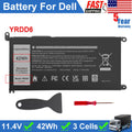 42wh YRDD6 Battery For Dell Inspiron 3493 3582 3583 3593 3793 5485 5491 VM732 US