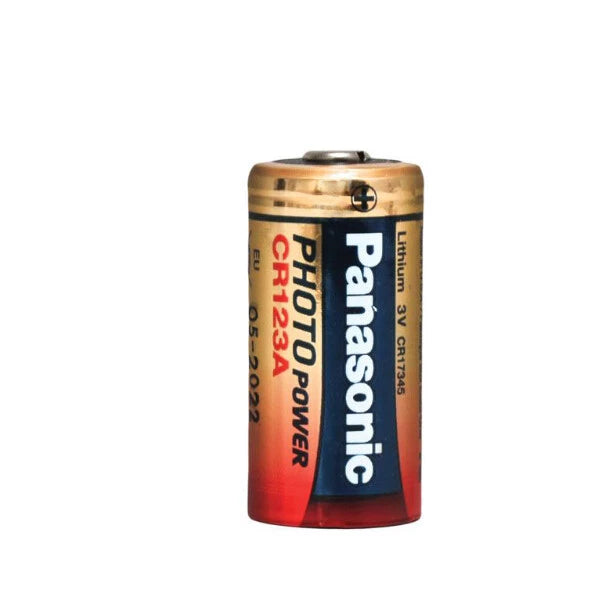 12 Pcs Panasonic CR123a CR 123 3V Lithium Battery Replaces EL123 K123A